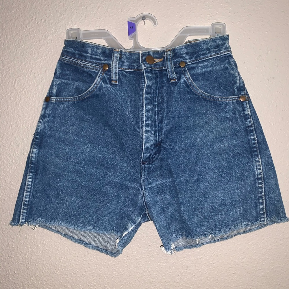 Wrangler Cut Off Jean Shorts